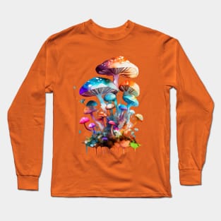 Magic mushrooms group Long Sleeve T-Shirt